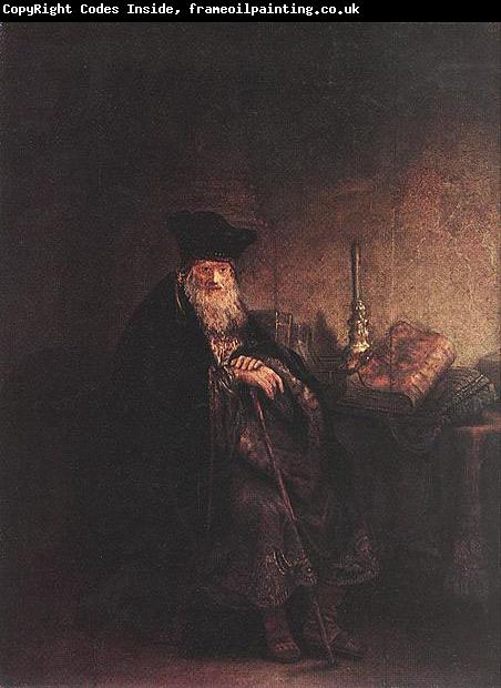 REMBRANDT Harmenszoon van Rijn Self-portrait as a Young Man